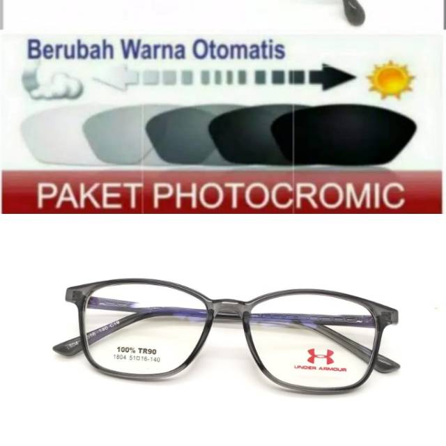 Frame Kacamata Anti Radiasi PHOTOCROMIC, Kaca mata Wanita, Kacamata Minus, Kaca mata Plus Terbaru