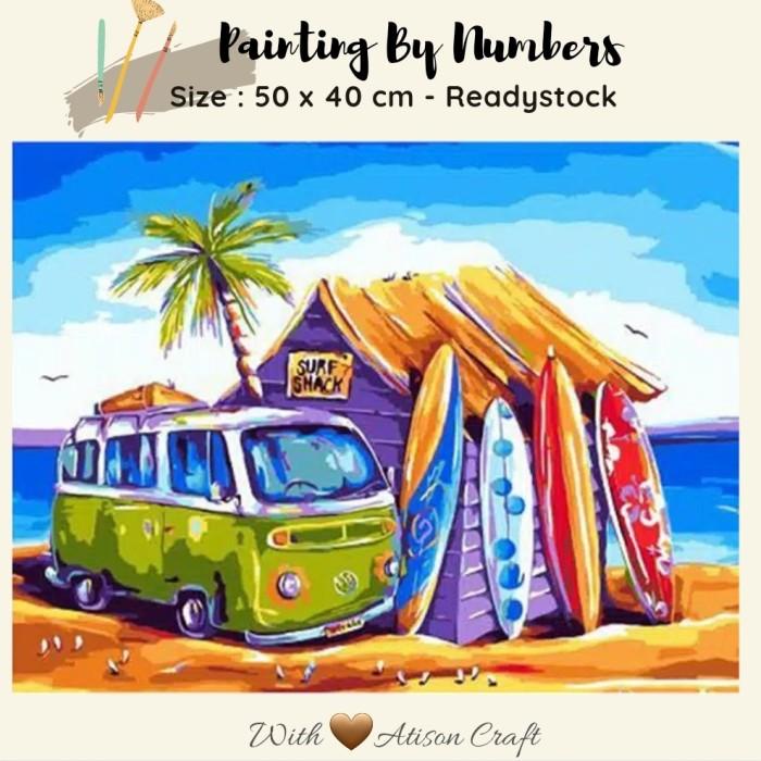 

Kanvas | Diy Paint By Number With Frame 50 X 40 Cm