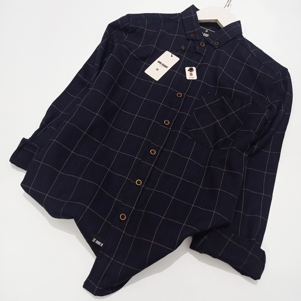 Toko Grosir Kemeja Flanel Pria Lengan Panjang Kantoran 2021 9YQby9gUey7l05