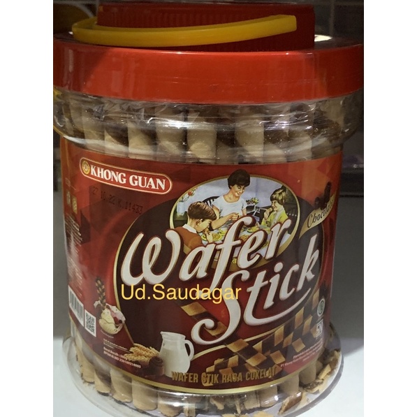 Khong Guan Astor Wafer Stick Coklat Chocolate 500 Gr