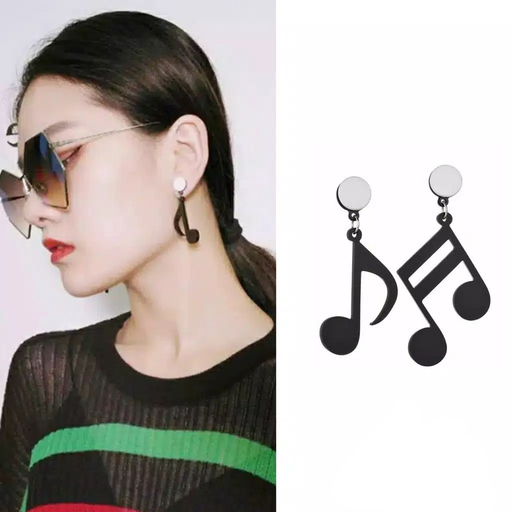 Anting Tusuk Wanita Model Korea Elegant dengan motif 516