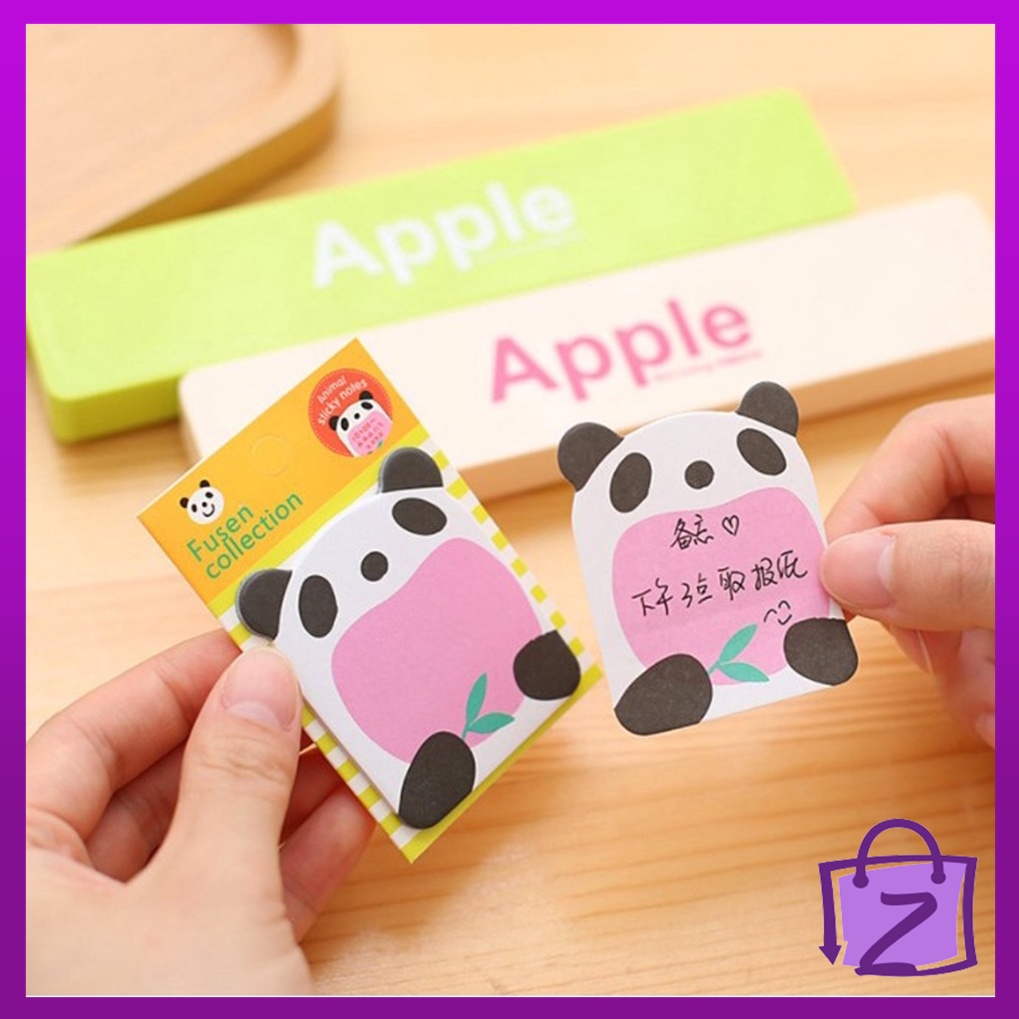 

Sticky Notes Animal | Tempelan Memo Kertas Unik | Kertas Catatan Hewan | Memo Note Animal Karakter