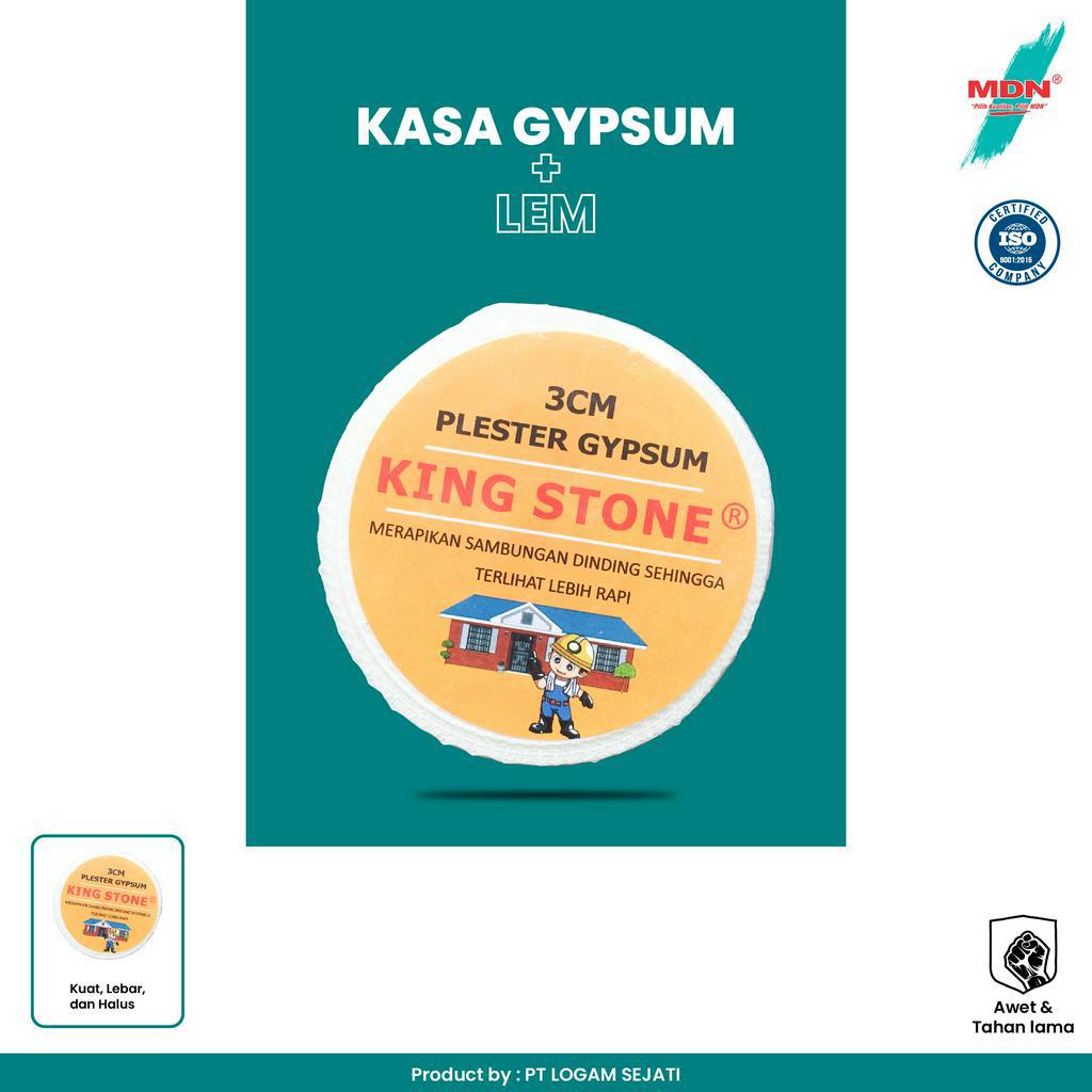 

KINGSTONE KASA/ LEM / KAIN / PERBAN GYPSUM