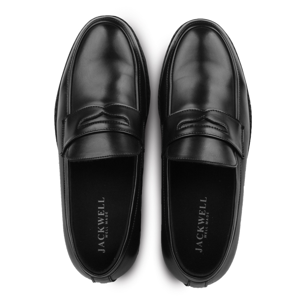 +7cm - Sepatu Peninggi Badan - Jackwell Penny Loafers