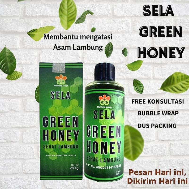 MADU HIJAU SELA ORIGINAL/MADU HIJAU SELA ASLI/MADU MAAG/MADU GERD