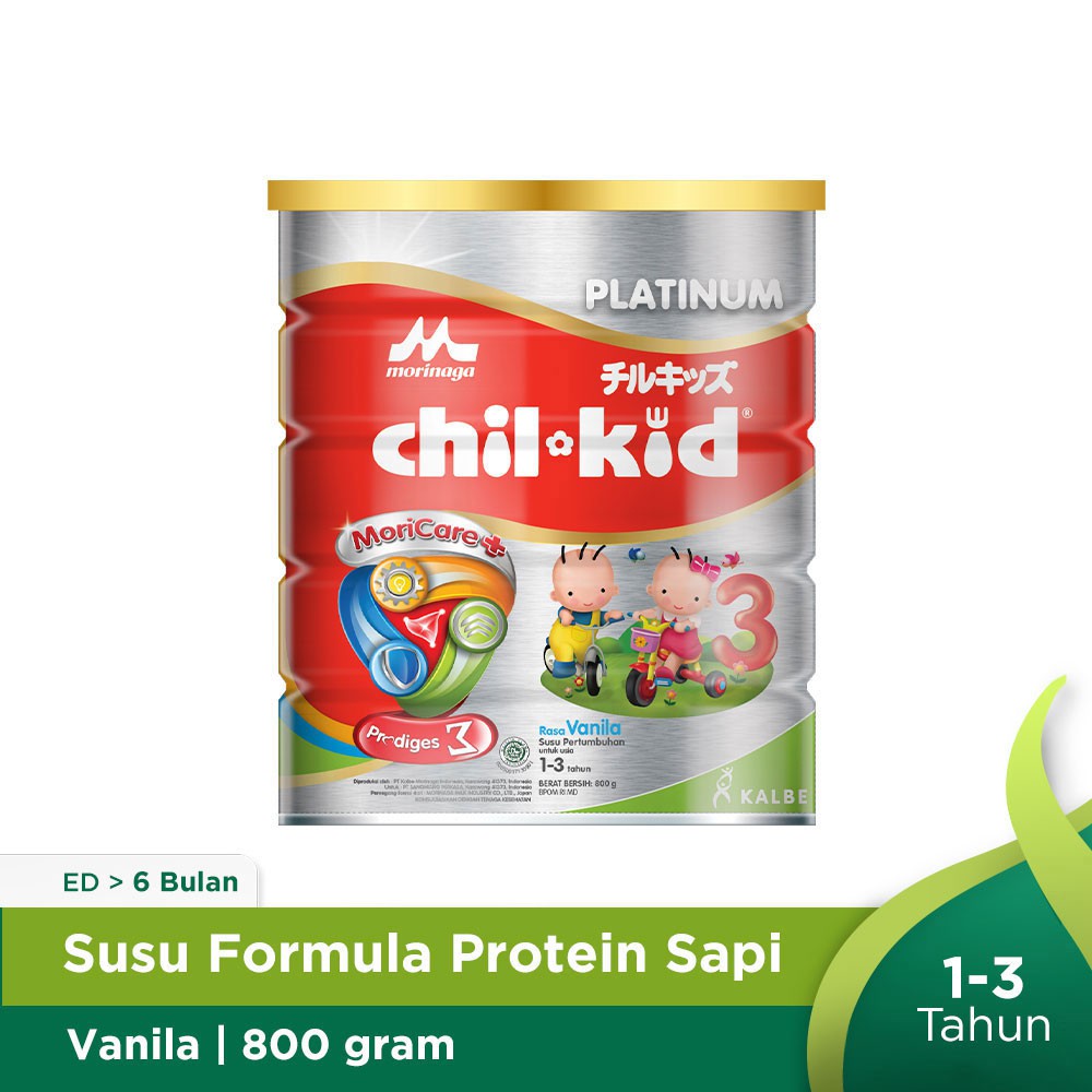 Morinaga Chil Kid Platinum Vanilla 800 gr