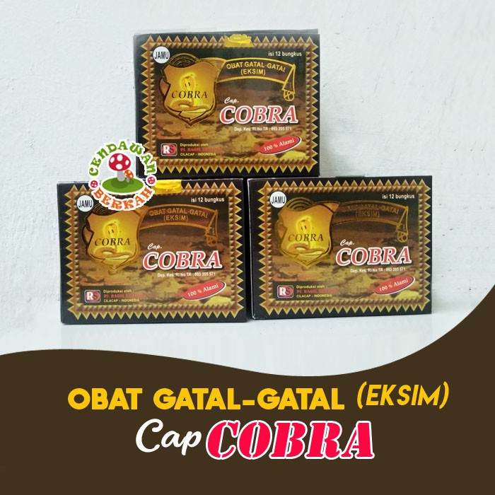 Obat Gatal Kulit Cap Cobra Asli Obat Eksim Panu Kudis Gatal Alergi
