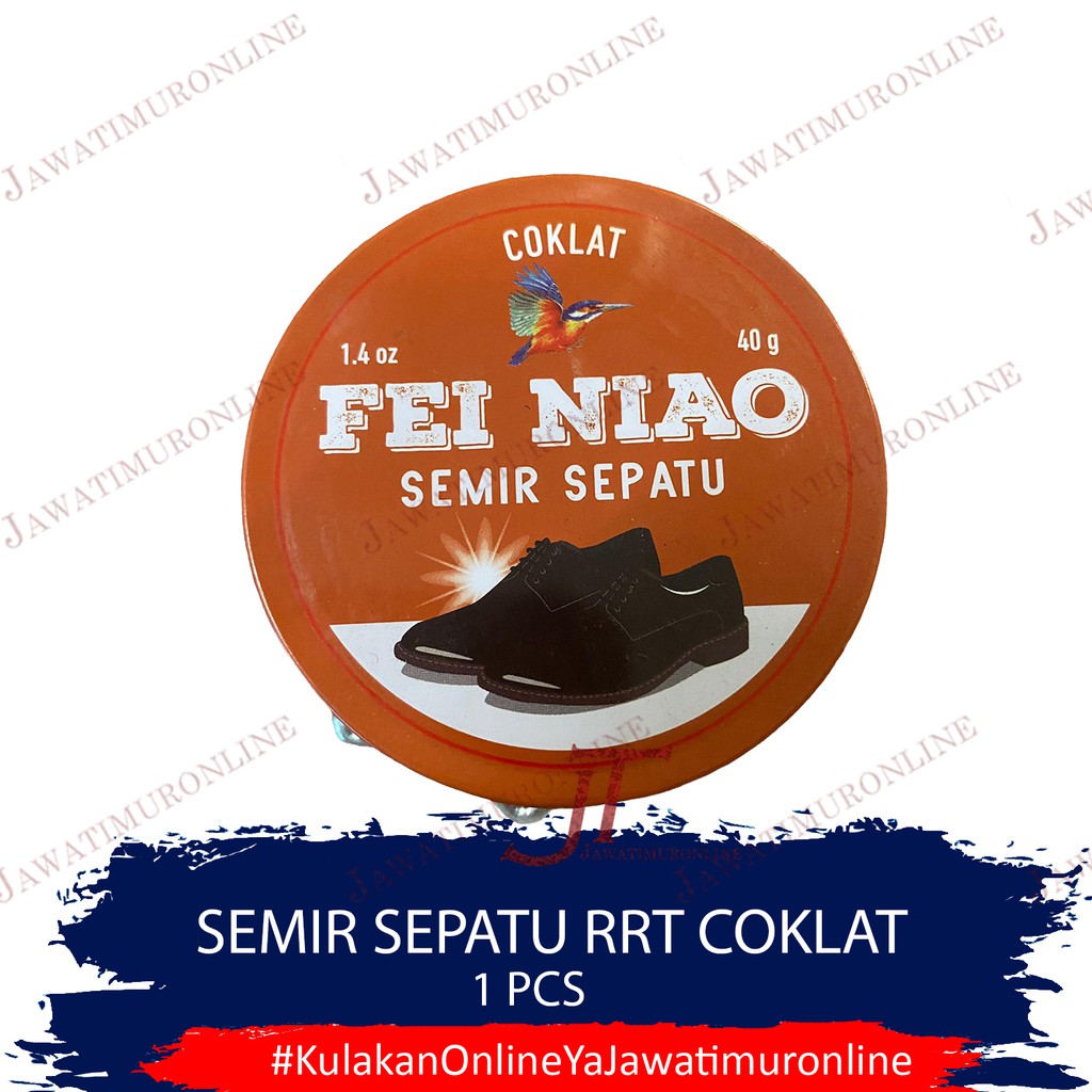 Semir Sepatu RRT Fei Niao Coklat ORIGINAL