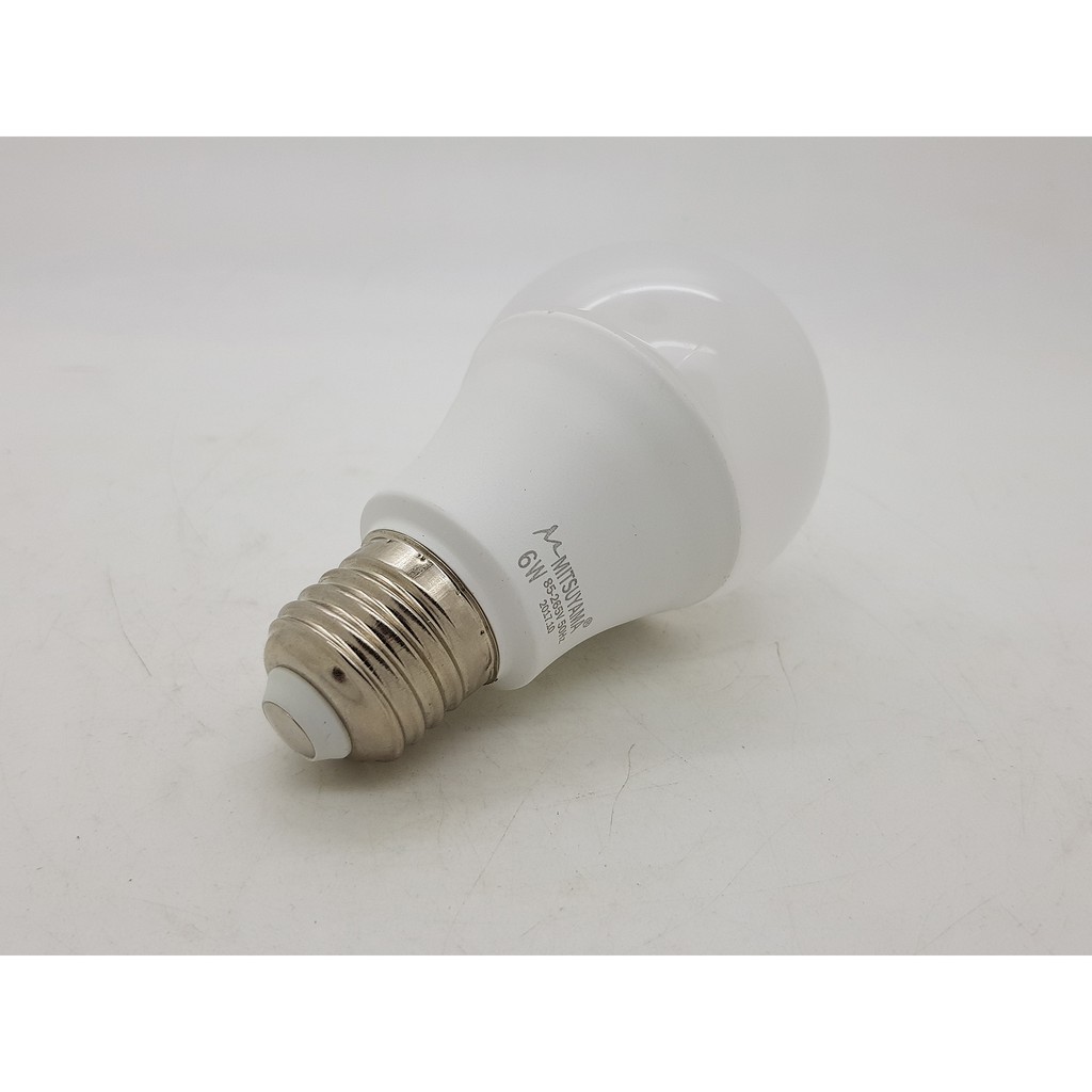 Lampu LED 6 watt PREMIER V Model BULB Merk MITSUYAMA GARANSI 1 THN