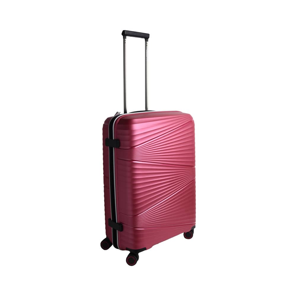 Luggo 24 Inci Wave Koper 4 Roda - Burgundy