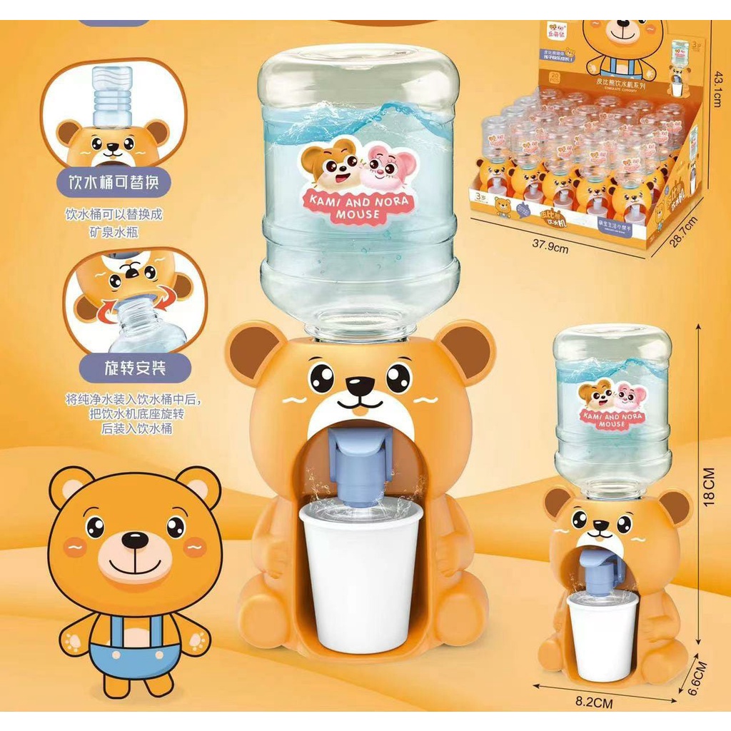 Dispenser Air Mini Galon Portable Karakter Lucu Anak