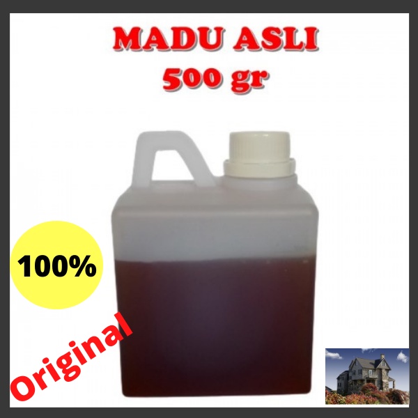 

Madu Asli Madu Murni Madu Hutan Asli Mempertahankan Imun Tubuh Isi 500 Gram / No label