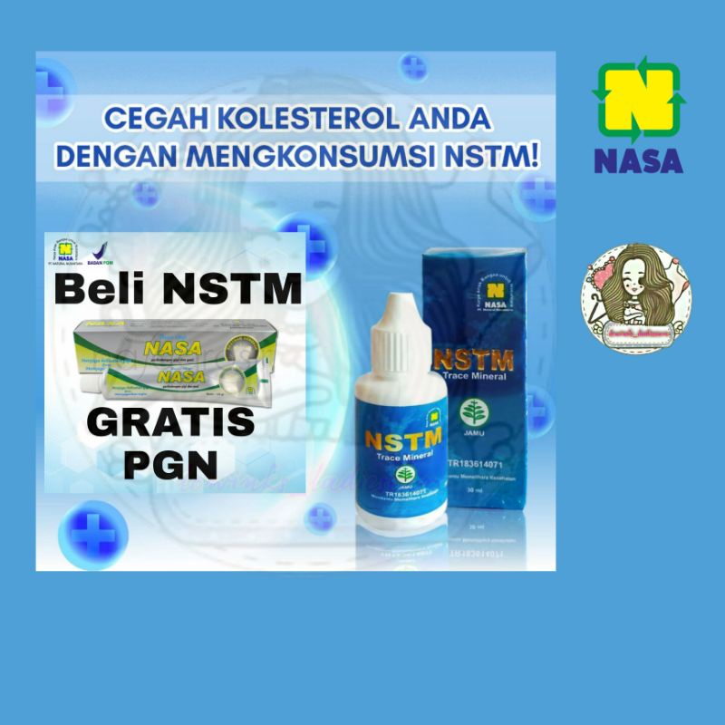 NSTM NASA NSTM ASLI NASA ORIGINAL NSTM ANTI KOLESTEROL DIABET NSTM