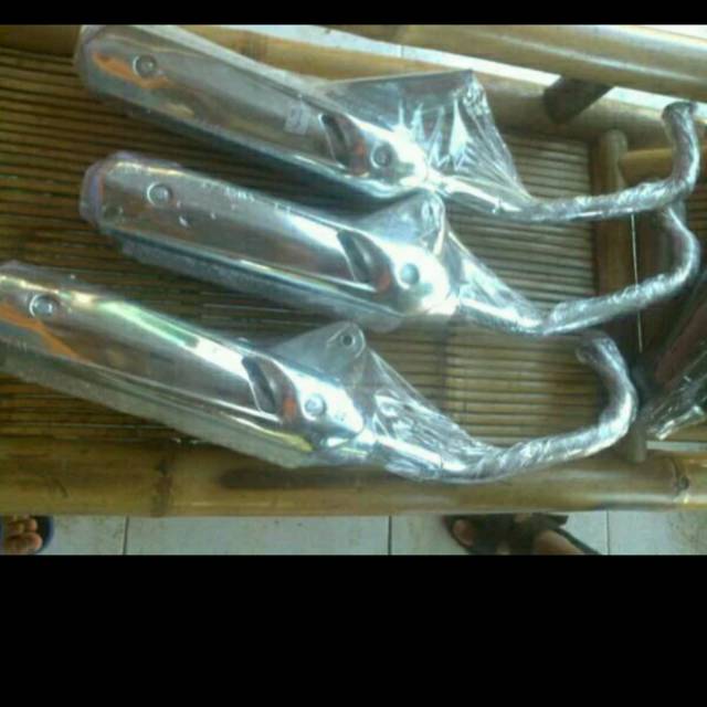 Kenalpot chrome bobokan mio smile / sporty