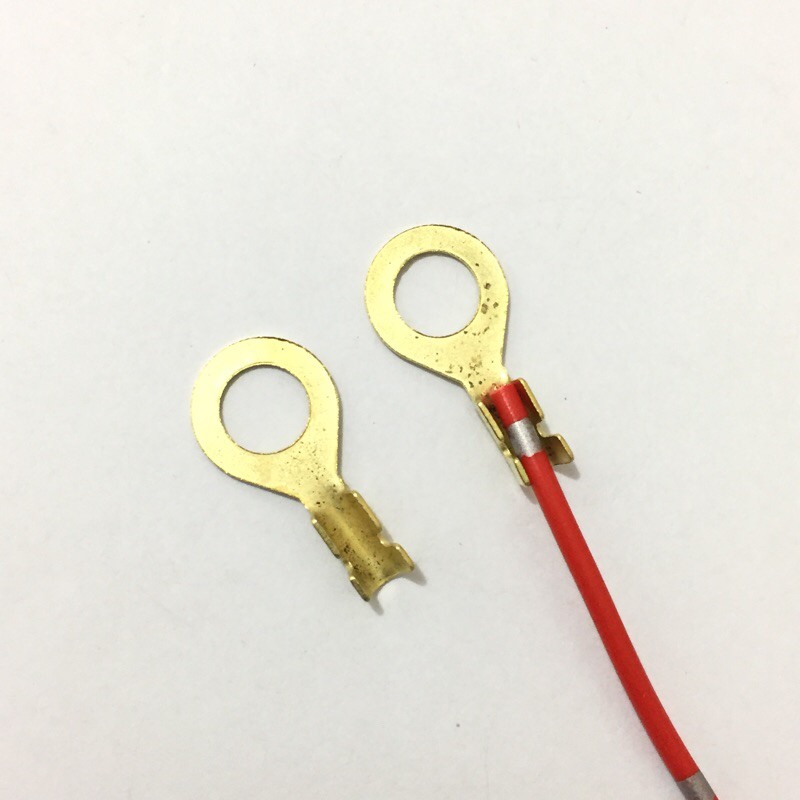 Paket Murah 100pcs - Terminal Skun Massa Baut 12 / Skun Ring 8 MM - M8 Untuk Baut 12 Berkualitas