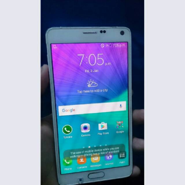 Samsung galaxy note 4 white second