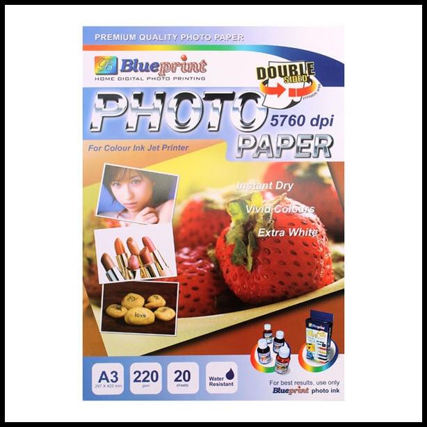 

Blueprint Bp-Dsga3220 Double Sided Photo Paper A3 220 Gsm