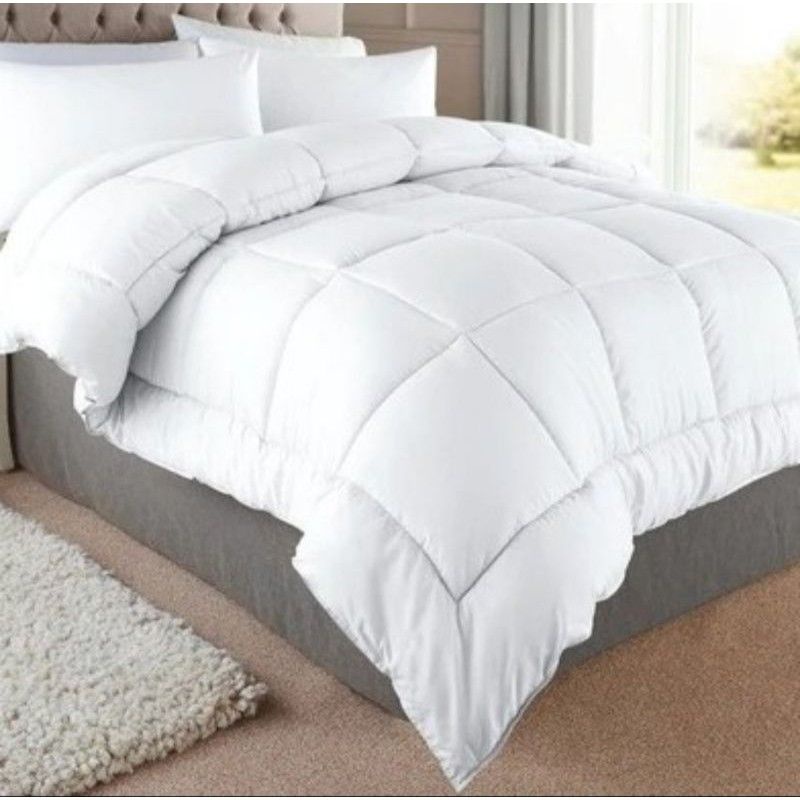 DUVET / QUILT / INNER  Dalaman Selimut DUVET dengan SILIKON Murni