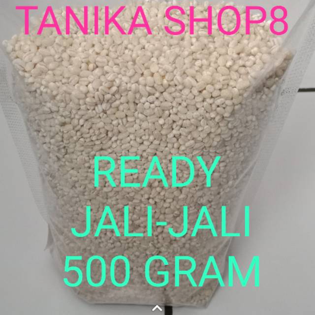 

Jali-jali 500g jali 500gram jali-jali HOLLAND Biji Jali Pearl Barley free Paking buble warp dan dus