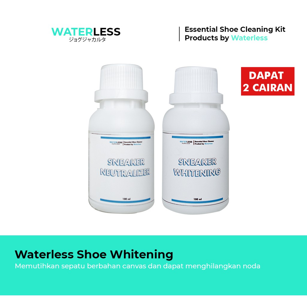 Pemutih sepatu Whitener 100ml Dan Sour 100ml