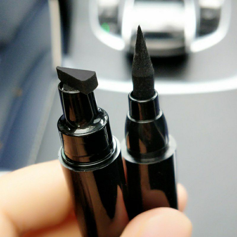 Eyeliner Stamp 2 in 1 Wing Eyeliner Spidol Waterproof Stamp Eyeliner 2in1 Eyeliner Pencil