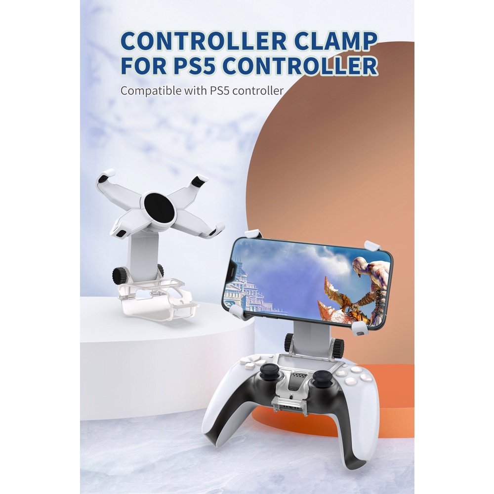 Mobile Phone Clamp Holder Stick PS5 Controller DOBE TP5-0527