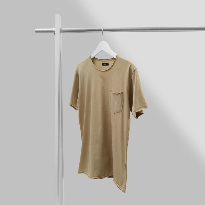 MINIMALIS - Unfinished T-shirt _ Cream