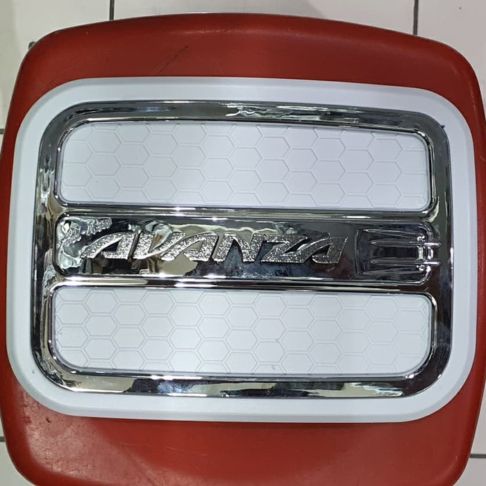 Tank cover TUTUP TANGKI bensin TOYOTA ALL NEW AVANZA / VELOZ 2012 sampai - 2021 WARNA PUTIH