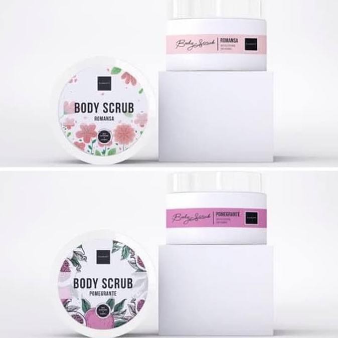 SCARLETT BODY SCRUB POMEGRANATE / LULUR MANDI SCARLETT POMEGRANATE
