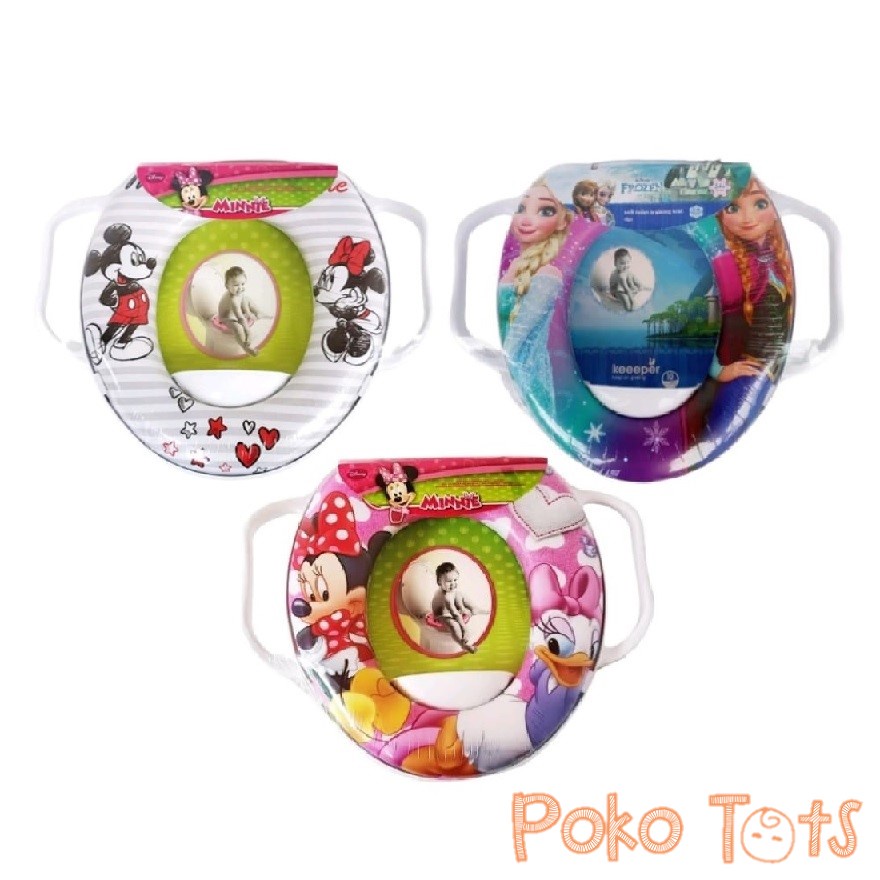 Soft Baby Potty Seat Toilet With Handle Alas Dudukan Toilet Bayi Baby Pispot