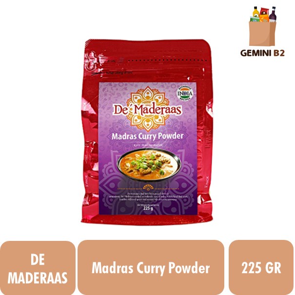 

De Maderaas Madras Curry Powder 225GR