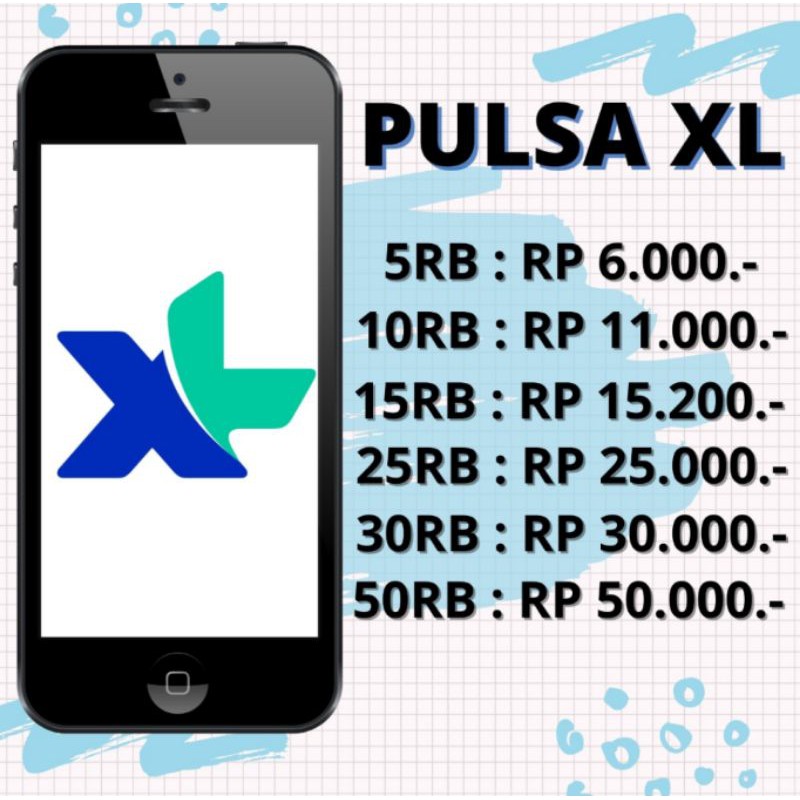 Pulsa XL dan Axis Termurah 5 - 15 Ribu