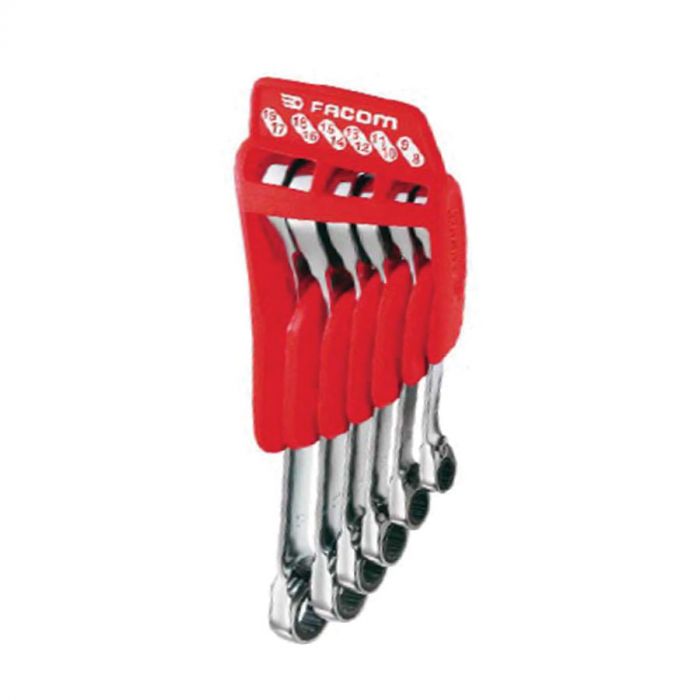 FACOM RATCHET RING WRENCH METRIC SET 65.JP6 10004387