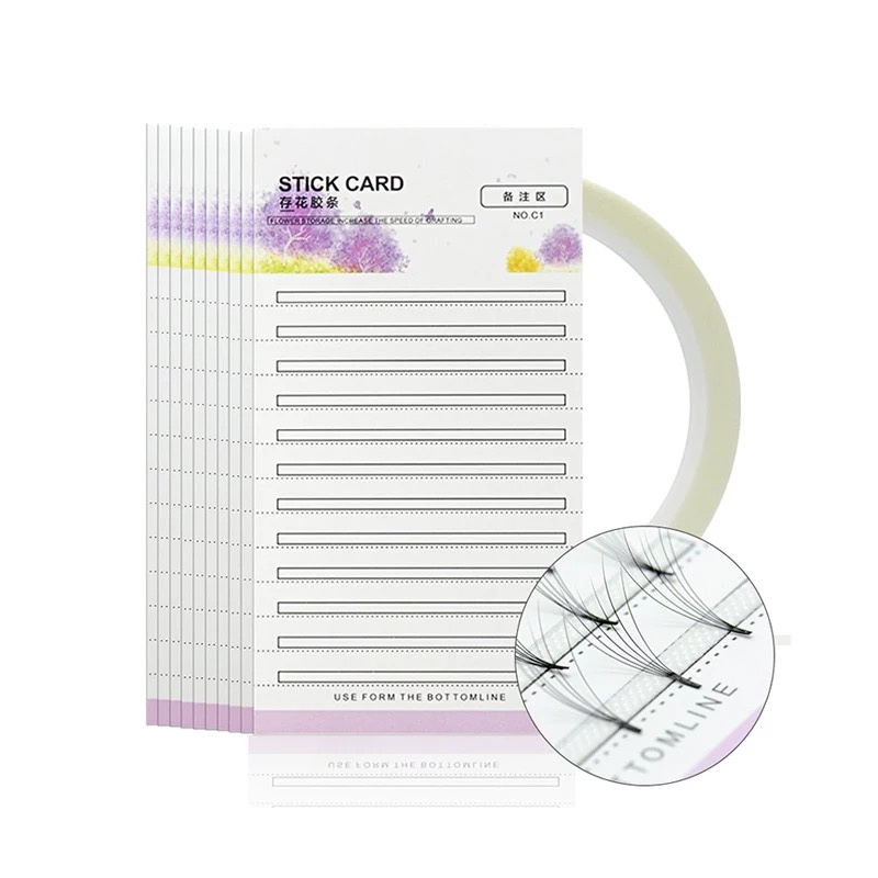 Stick Card Storage Eyelash Fans/Volume For Eyelash Volume Easy Fans