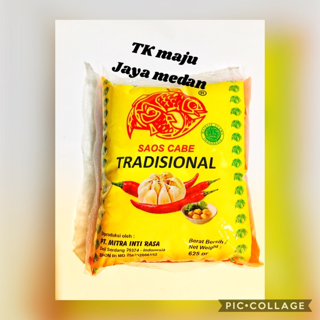 

Saos sambal Cabe Tradisional 425gr Medan