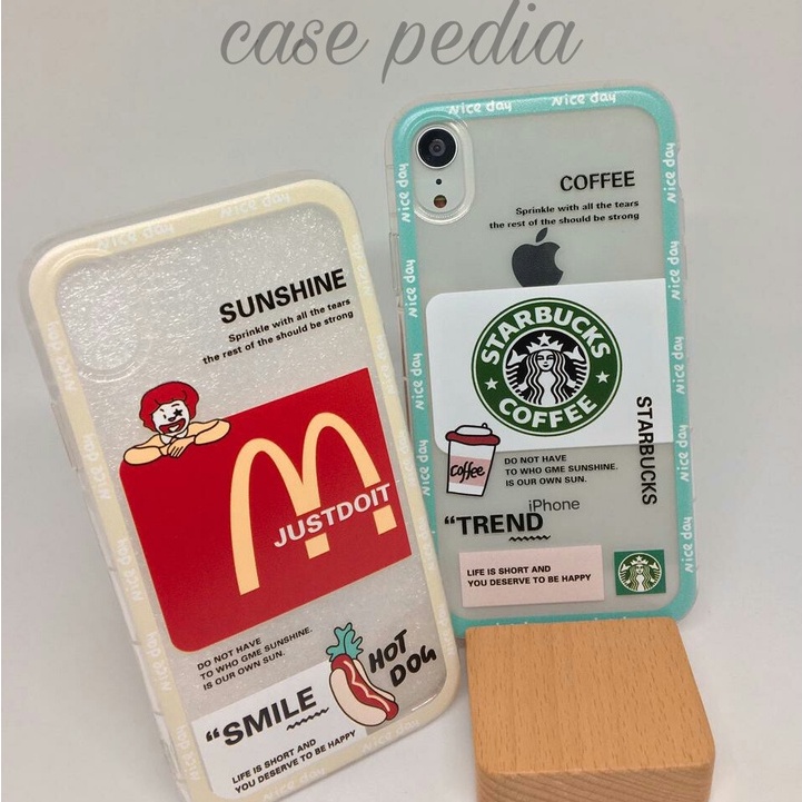 Case Casing Samsung M11 M21 M31 M51 M21S M30S M32 Prime A10 A20 A30 A50 A10S A20S A02S A03S M10 M10S M32 Silikon Casing MCD &amp; Starbucks