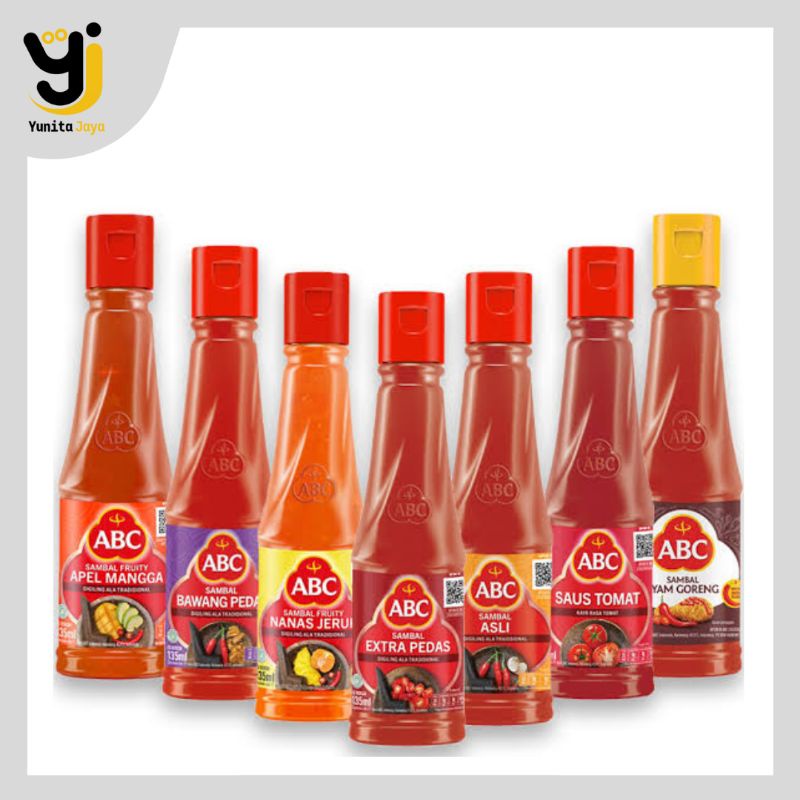 

[YUNITA JAYA] ABC SAMBAL ASLI/ABC SAUS TOMAT 135gr