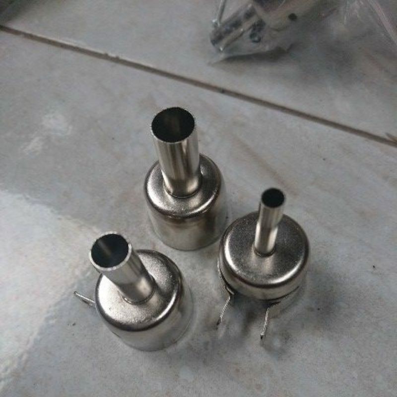 Corong nosle nozle nosel mata blower ujung gagang solder uap hot gun quick 850 dan 858d quick 2008