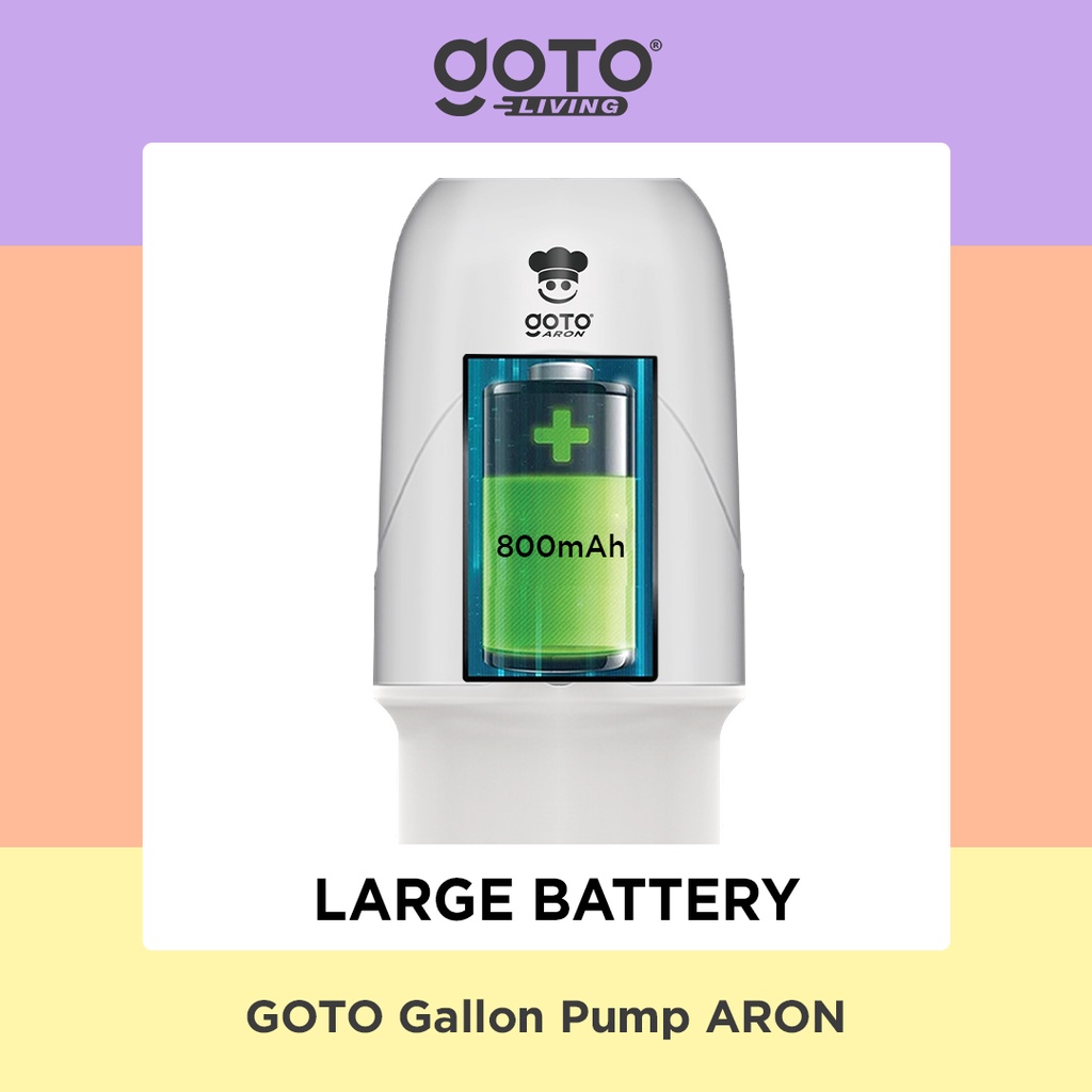 Goto Aron x Shopee Pompa Galon elektrik Gallon Dispenser Air Minum Image 2