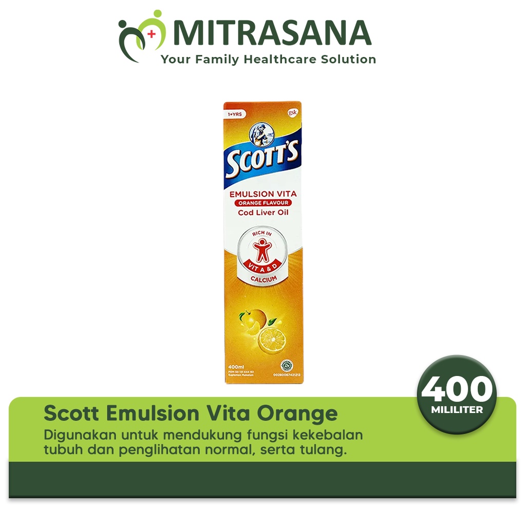 Scott's Emulsion Vita Orange 400 ml