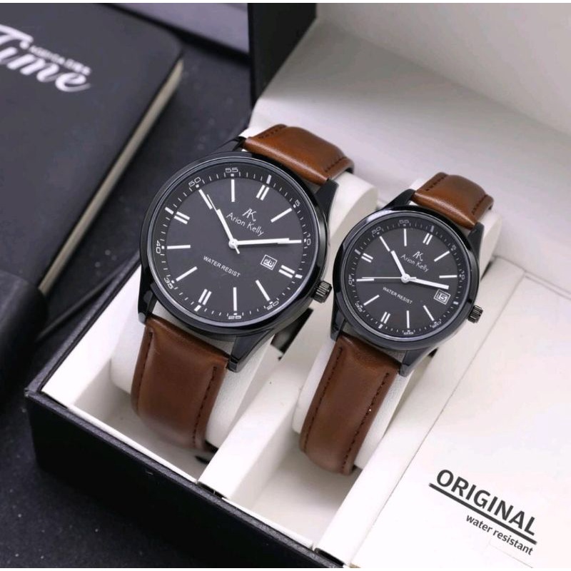 Jam Tangan Sepasang Couple Stainless Steel Jam Tangan Cowo Cewe Coupel