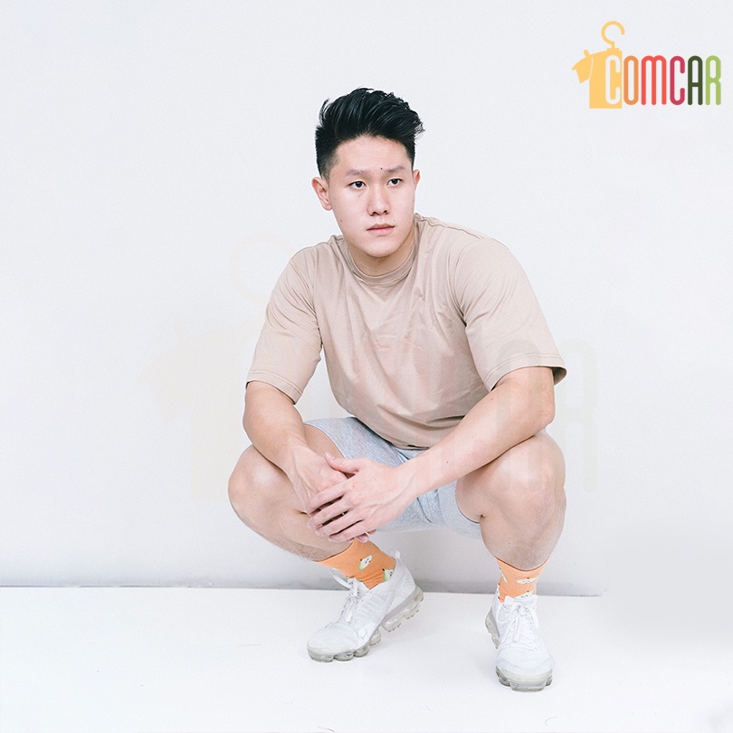 kaos polos cotton premium 100  cotton   cream   kaos polos  kualitas terjamin 