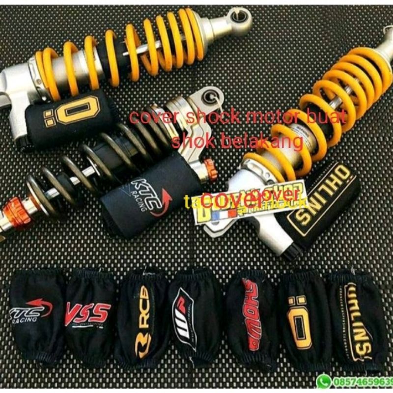 Sarung shock breaker dan cover shock belakang Motor Universal Bahan Nylon Anti Air