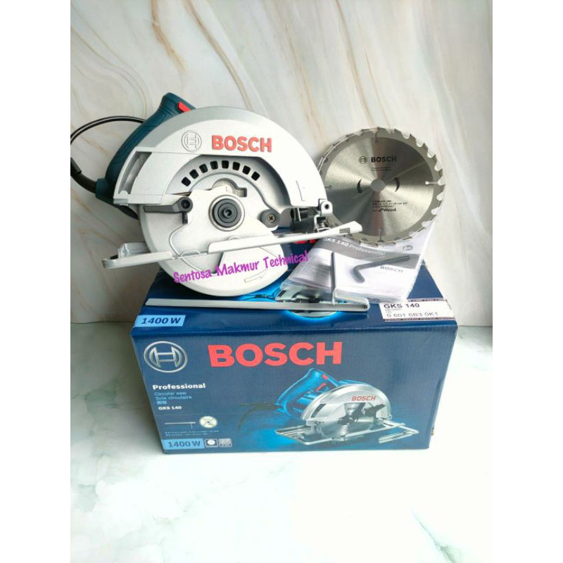 BOSCH GKS 140 7&quot; Circular Saw Gergaji Belah Potong Kayu GKS140