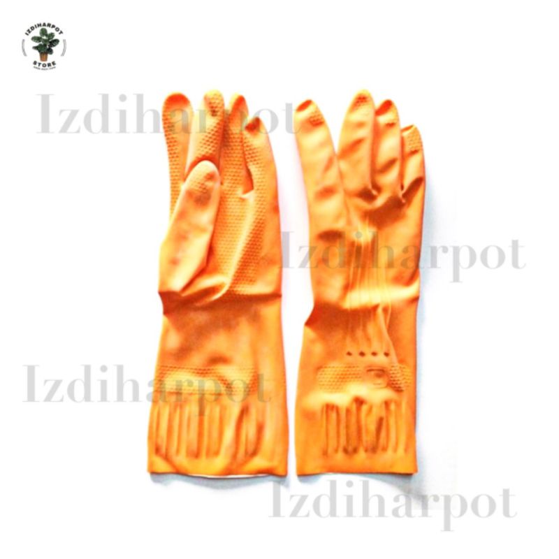 sarung tangan karet glove latex kenmaster untuk berkebun - KENMASTER