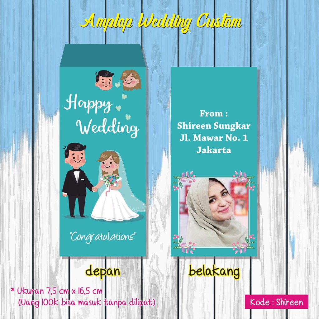 

WED-SHIREEN AMPLOP WEDDING / AMPLOP KONDANGAN / AMPLOP CUSTOM