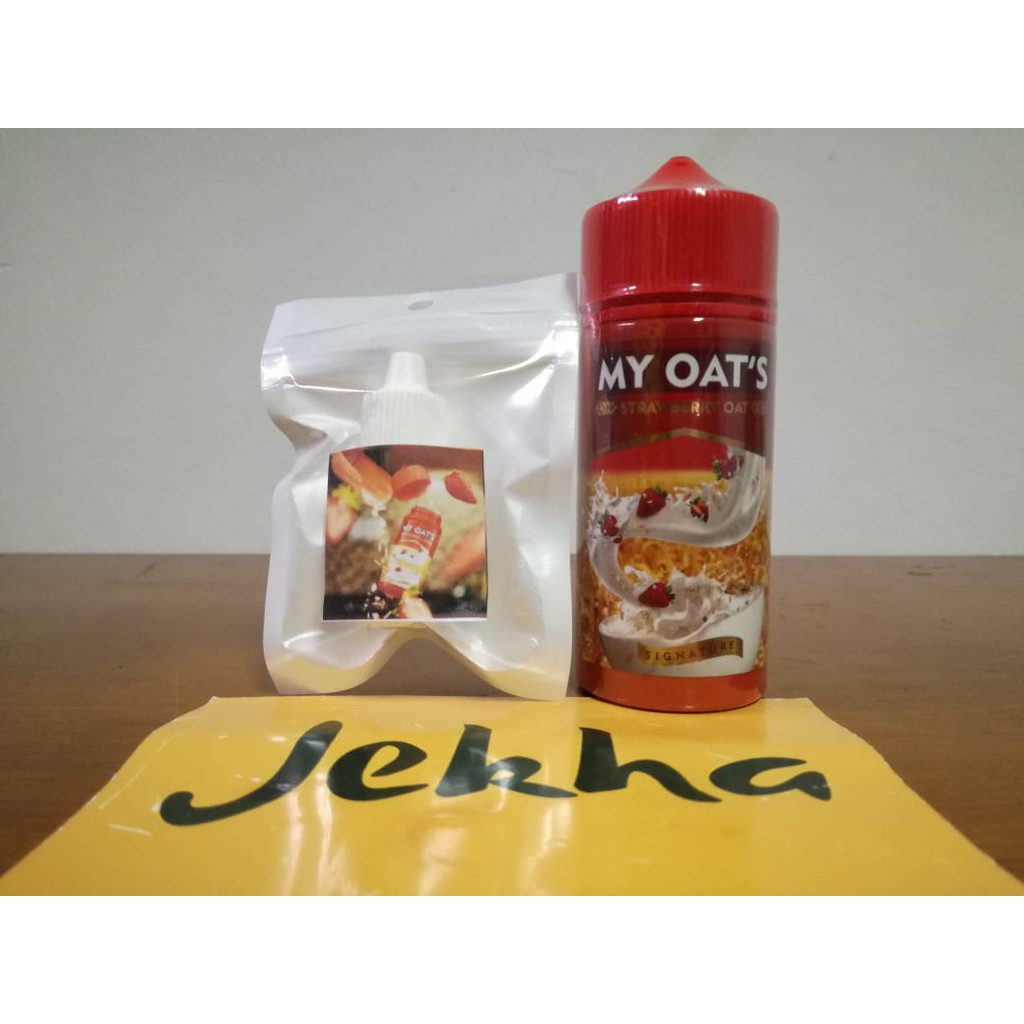 ketengan eceran idj vaporking my oats oat strawberry 3mg 6mg 9mg liquid