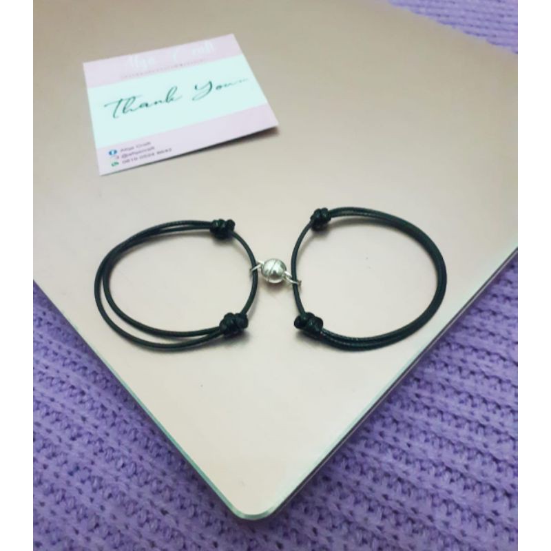 Gelang Magnet Viral Sepasang TANPA HURUF