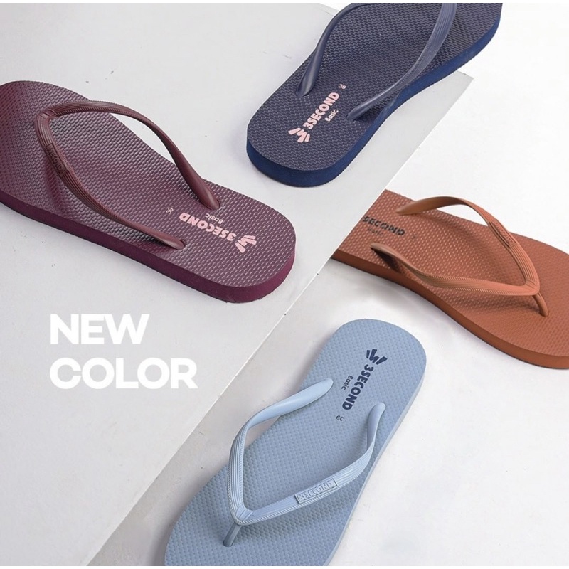 Sandal Jepit flip flop 3second Wanita