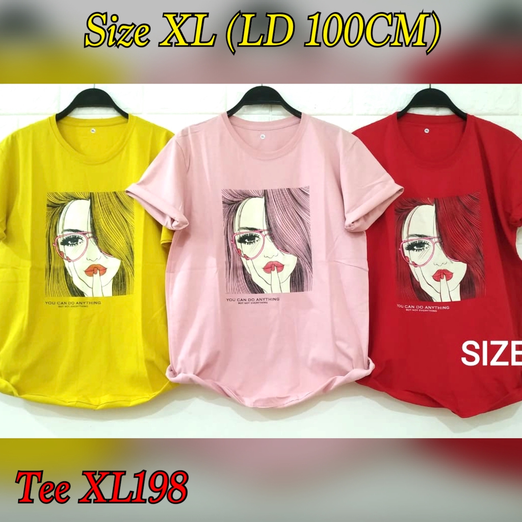 T-Shirt Tumblr WARNA XL / Tumbler Tee WARNA XL / Kaos Murah Kualitas Bagus / XL WARNA PART 4